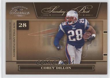 2006 Donruss Classics - Sunday's Best - Silver #SB-13 - Corey Dillon /250