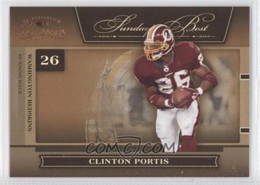 2006 Donruss Classics - Sunday's Best #SB-12 - Clinton Portis /1000