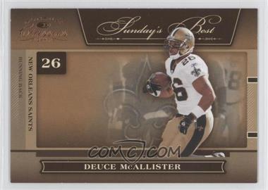 2006 Donruss Classics - Sunday's Best #SB-16 - Deuce McAllister /1000