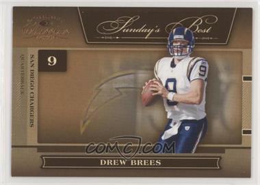 2006 Donruss Classics - Sunday's Best #SB-20 - Drew Brees /1000