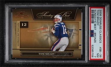 2006 Donruss Classics - Sunday's Best #SB-39 - Tom Brady /1000 [PSA 7 NM]