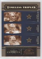 Roger Staubach, Troy Aikman, Drew Bledsoe #/1,000