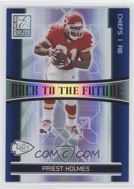 2006 Donruss Elite - Back to the Future - Blue #BTF-22 - Priest Holmes, Larry Johnson /500