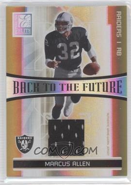 2006 Donruss Elite - Back to the Future - Jerseys #BTF-11 - Marcus Allen, LaMont Jordan /299