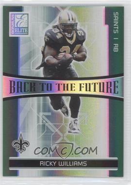 2006 Donruss Elite - Back to the Future #BTF-25 - Ricky Williams, Deuce McAllister /1000