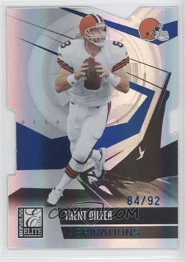 2006 Donruss Elite - [Base] - Aspirations Die-Cut #25 - Trent Dilfer /92