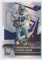 Keyshawn Johnson #/81