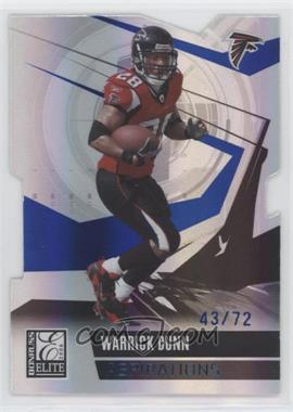 2006 Donruss Elite - [Base] - Aspirations Die-Cut #7 - Warrick Dunn /72