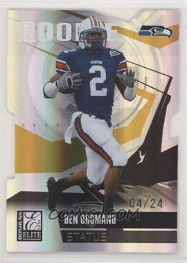 2006 Donruss Elite - [Base] - Status Gold Die-Cut #111 - Ben Obomanu /24