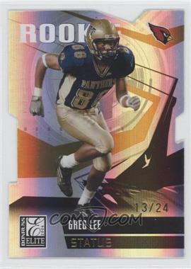 2006 Donruss Elite - [Base] - Status Gold Die-Cut #155 - Greg Lee /24