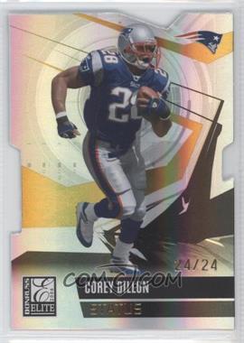 2006 Donruss Elite - [Base] - Status Gold Die-Cut #58 - Corey Dillon /24