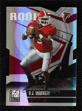 2006 Donruss Elite - [Base] - Status Red Die-Cut #128 - D.J. Shockley /3