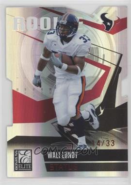 2006 Donruss Elite - [Base] - Status Red Die-Cut #222 - Wali Lundy /33