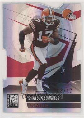 2006 Donruss Elite - [Base] - Status Red Die-Cut #23 - Braylon Edwards /17