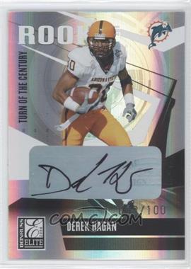 2006 Donruss Elite - [Base] - Turn of the Century Signatures #139 - Derek Hagan /100