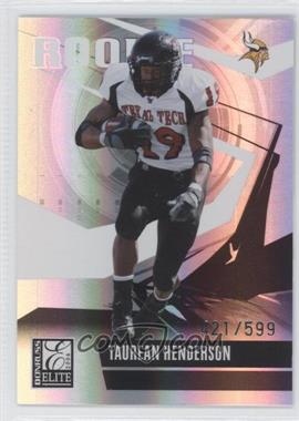 2006 Donruss Elite - [Base] #212 - Taurean Henderson /599