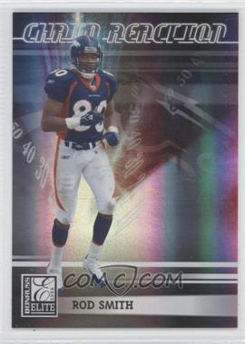 2006 Donruss Elite - Chain Reaction - Black #CR-14 - Rod Smith /500