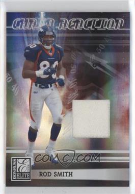 2006 Donruss Elite - Chain Reaction - Jerseys #CR-14 - Rod Smith /299