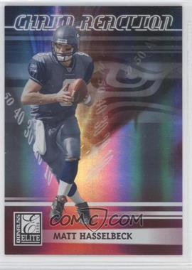 2006 Donruss Elite - Chain Reaction - Red #CR-7 - Matt Hasselbeck /250