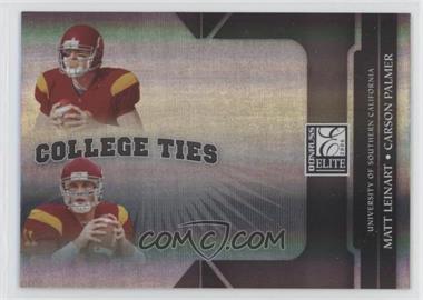 2006 Donruss Elite - College Ties - Black #CT-1 - Carson Palmer, Matt Leinart /250