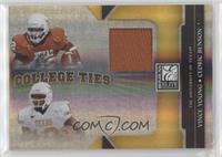 Cedric Benson, Vince Young [Good to VG‑EX] #/250