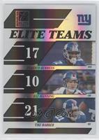 Plaxico Burress, Eli Manning, Tiki Barber #/1,000