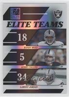 Randy Moss, Kerry Collins, LaMont Jordan #/1,000