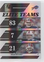 Lee Evans, J.P. Losman, Willis McGahee #/1,000