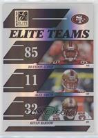 Brandon Lloyd, Alex Smith, Kevan Barlow #/1,000