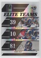 Steven Jackson, Marc Bulger, Torry Holt #/1,000