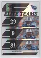 Chris Brown, Steve McNair, Brandon Jones #/1,000