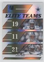 Keyshawn Johnson, Drew Bledsoe, Julius Jones #/250