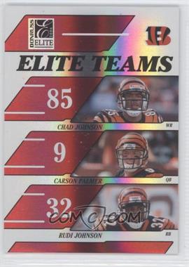 2006 Donruss Elite - Elite Teams - Red #ET-5 - Chad Johnson, Carson Palmer, Rudi Johnson /500