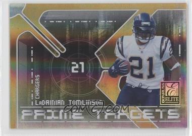 2006 Donruss Elite - Prime Targets - Gold #PT-1 - LaDainian Tomlinson /1000