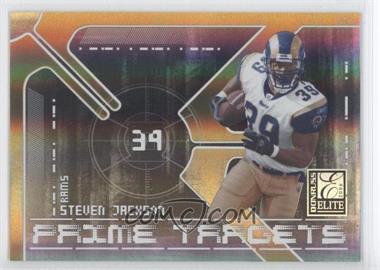 2006 Donruss Elite - Prime Targets - Gold #PT-4 - Steven Jackson /1000