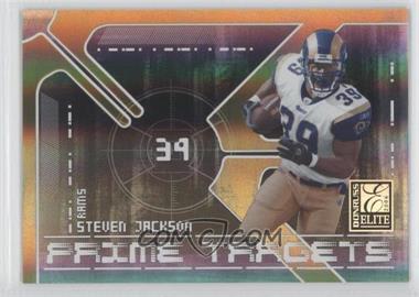 2006 Donruss Elite - Prime Targets - Gold #PT-4 - Steven Jackson /1000