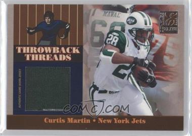 2006 Donruss Elite - Throwback Threads #TT-28 - Curtis Martin /249