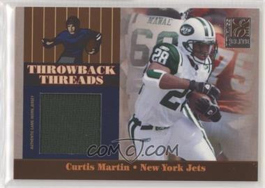 2006 Donruss Elite - Throwback Threads #TT-28 - Curtis Martin /249