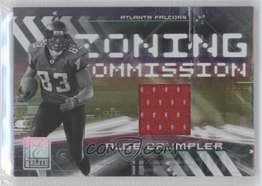 2006 Donruss Elite - Zoning Commission - Black Jerseys #ZC-25 - Alge Crumpler /399