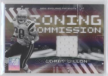 2006 Donruss Elite - Zoning Commission - Black Jerseys #ZC-37 - Corey Dillon /399