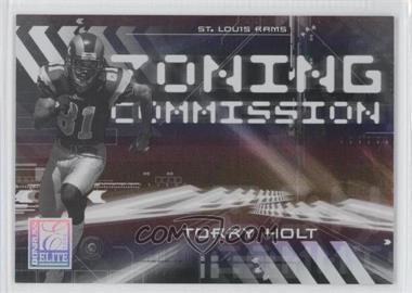 2006 Donruss Elite - Zoning Commission - Black #ZC-20 - Torry Holt /500