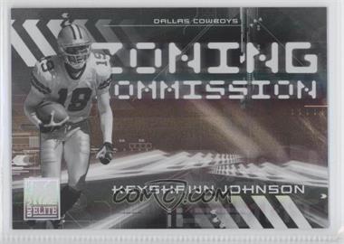2006 Donruss Elite - Zoning Commission - Black #ZC-27 - Keyshawn Johnson /500