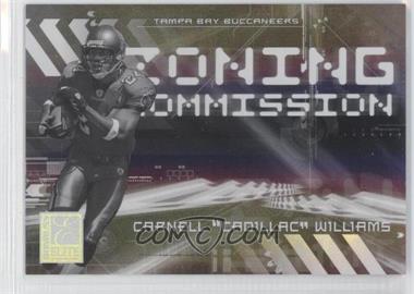 2006 Donruss Elite - Zoning Commission - Black #ZC-33 - Carnell "Cadillac" Williams /500