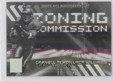 2006 Donruss Elite - Zoning Commission - Black #ZC-33 - Carnell "Cadillac" Williams /500