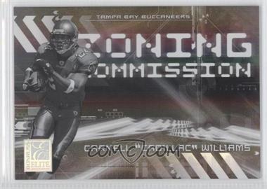 2006 Donruss Elite - Zoning Commission - Black #ZC-33 - Carnell "Cadillac" Williams /500