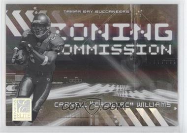 2006 Donruss Elite - Zoning Commission - Black #ZC-33 - Carnell "Cadillac" Williams /500