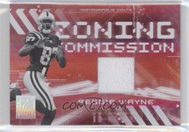 2006 Donruss Elite - Zoning Commission - Red Jerseys Prime #ZC-21 - Reggie Wayne /50