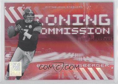 2006 Donruss Elite - Zoning Commission - Red #ZC-13 - Ben Roethlisberger /250