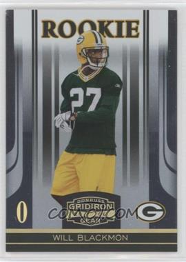 2006 Donruss Gridiron Gear - [Base] - Gold O's #199 - Will Blackmon /100 [EX to NM]