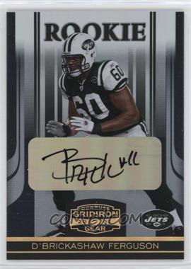 2006 Donruss Gridiron Gear - [Base] - Gold Signatures #133 - D'Brickashaw Ferguson /250